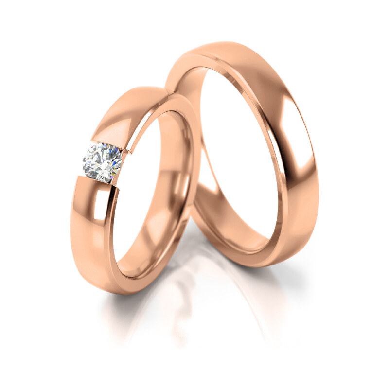 Linger Zlaté snubní prsteny 3161