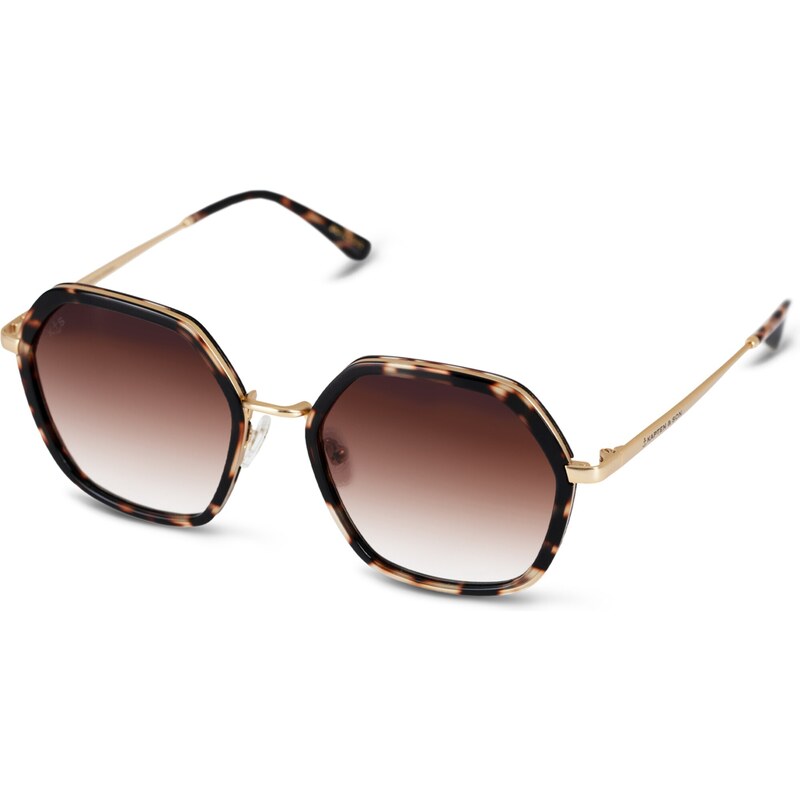 Kapten & Son Sluneční brýle Amsterdam Edge Umber Tortoise Brown