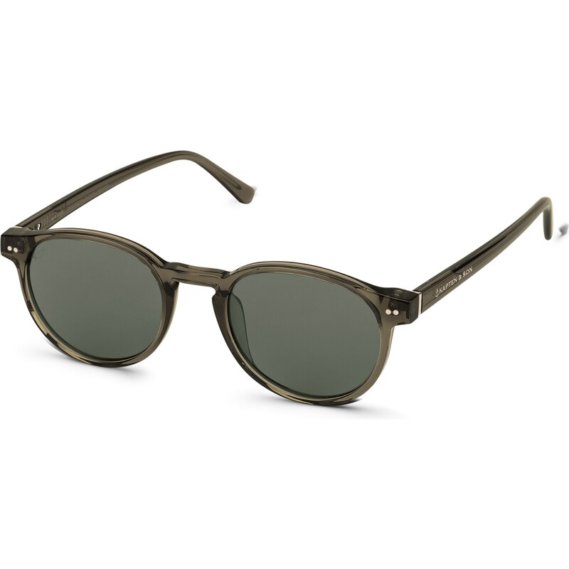 Kapten & Son Sluneční brýle Marais Transparent Olive Green khaki