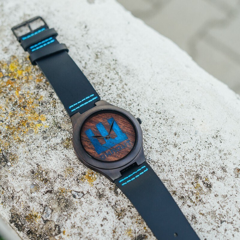 Dřevěné hodinky TimeWood WOHNOUT EPOXY