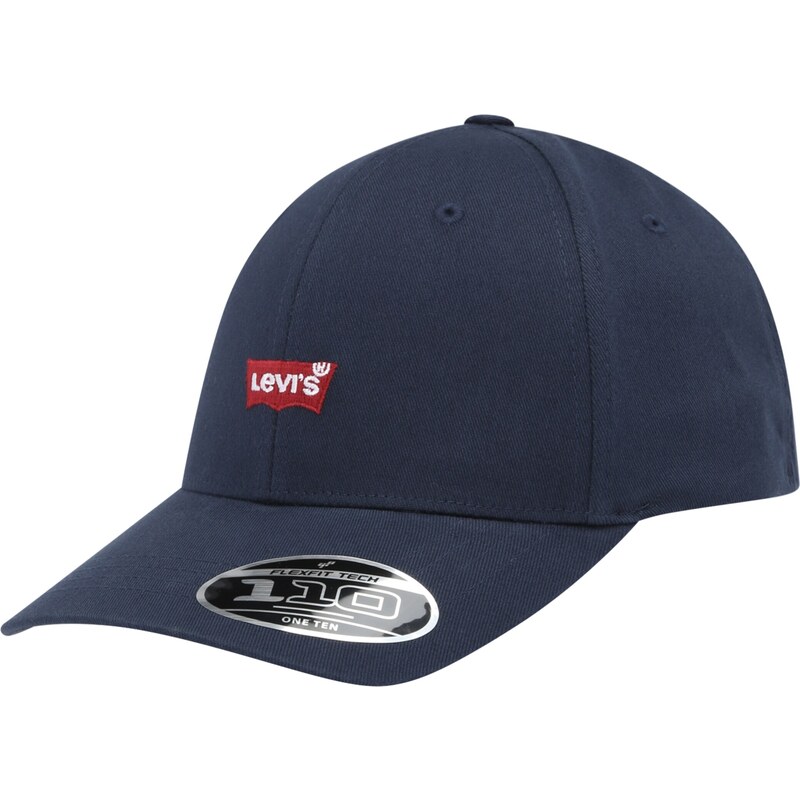 LEVIS  Kšiltovka Housemark Flexfit Cap námořnická modř / červená