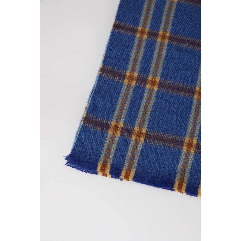 DEFACTO Men's Checkered Scarf