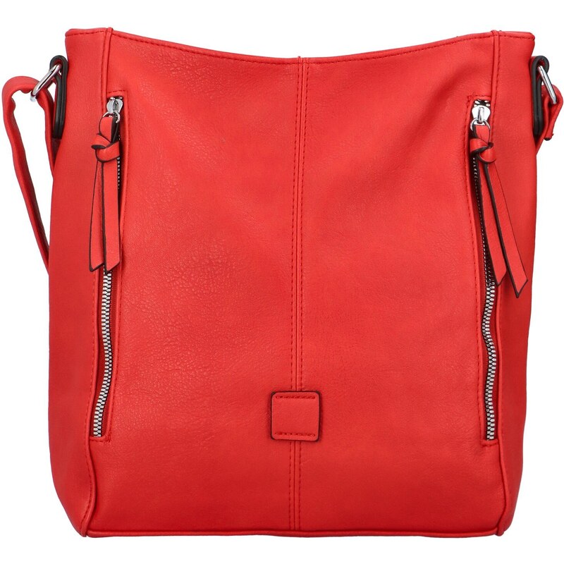 Dámská crossbody kabelka červená - Paolo Bags Adelaide červená