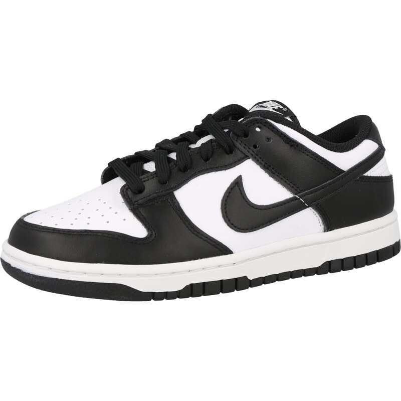 Nike Sportswear Tenisky 'Dunk' černá / bílá