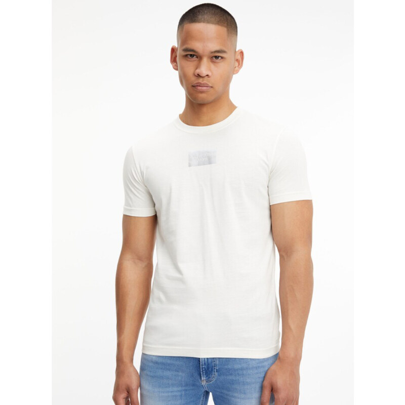 Calvin Klein pánské bílé tričko