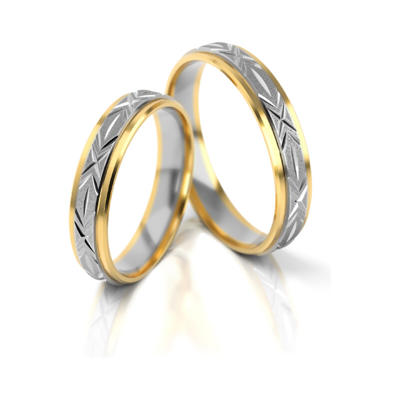 Linger Zlaté snubní prsteny 2002