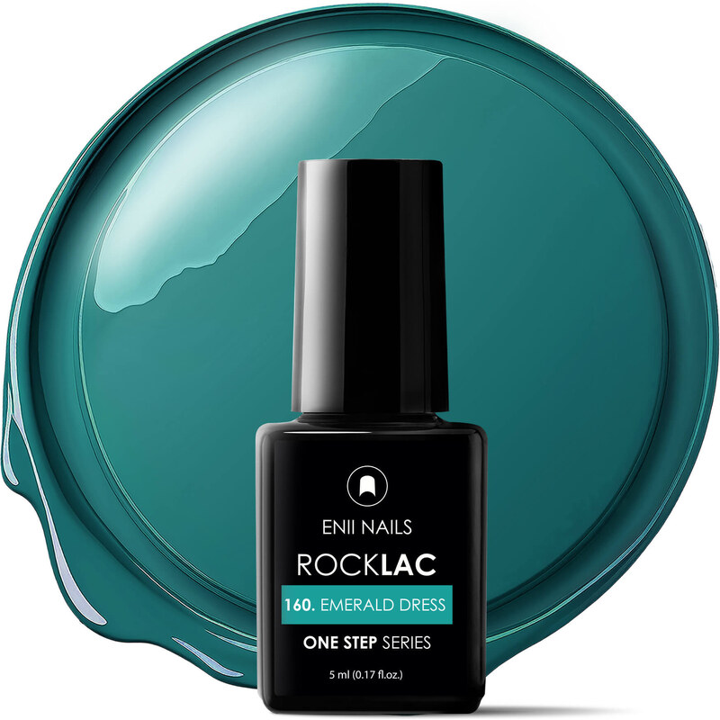 ENII NAILS Rocklac 160 Emerald Dress 5 ml