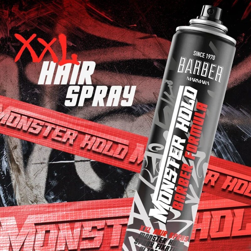 Marmara Barber Monster Hold Hair Spray XXL lak na vlasy 750 ml