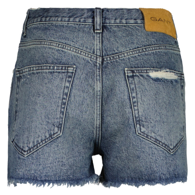 ŠORTKY GANT RAW HEM JEANS SHORTS modrá 31