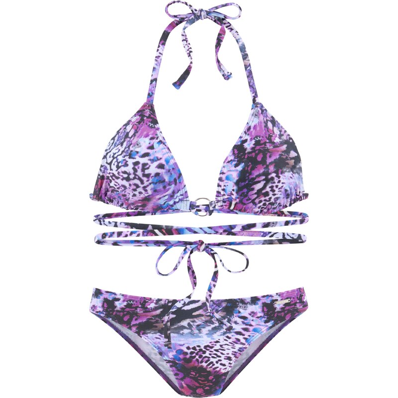 Bruno Banani Bikiny azurová / antracitová / fialová / bobule 96935516