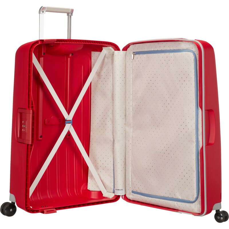 Samsonite S'Cure spinner 75cm červená