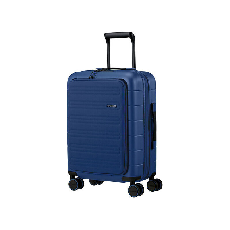 American Tourister Novastream Spinner (4 kolečka) 55cm + oddíl na notebook Modrá 35L