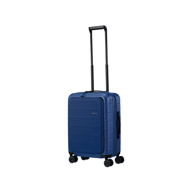 American Tourister Novastream Spinner (4 kolečka) 55cm + oddíl na notebook Modrá 35L