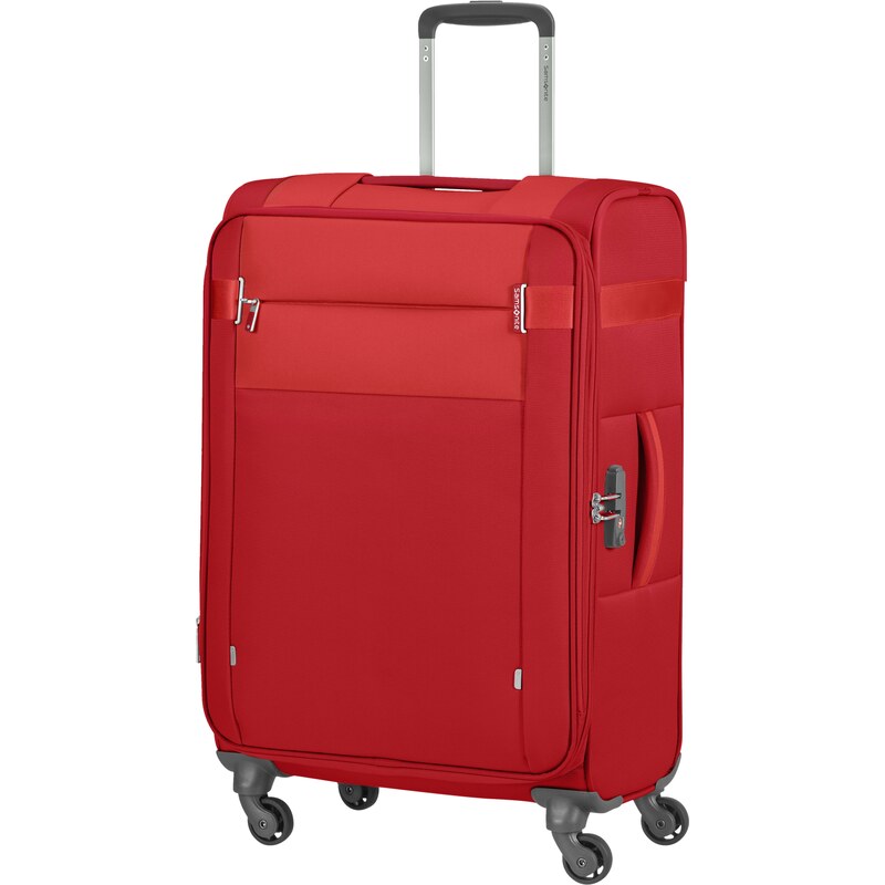 Samsonite Citybeat Spinner 66cm rozšiřitelný Červená