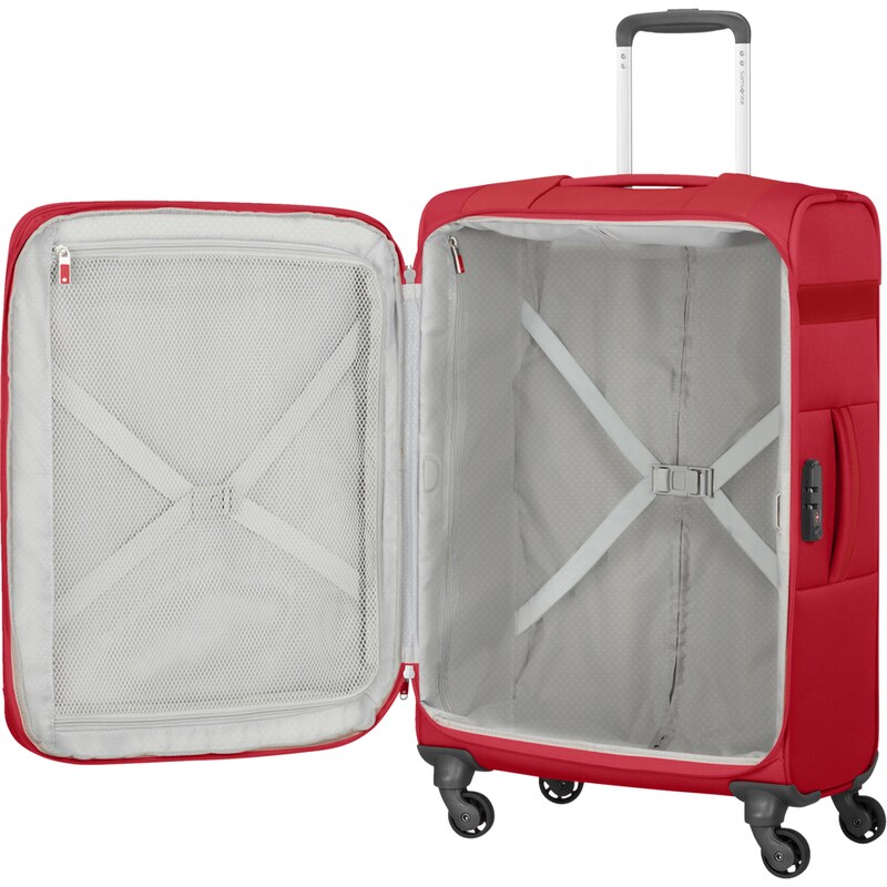 Samsonite Citybeat Spinner 66cm rozšiřitelný Červená