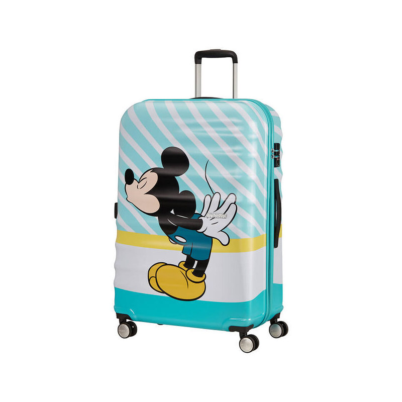 American Tourister WAVEBREAKER DISNEY Spinner 77cm Mickey Blue Kiss