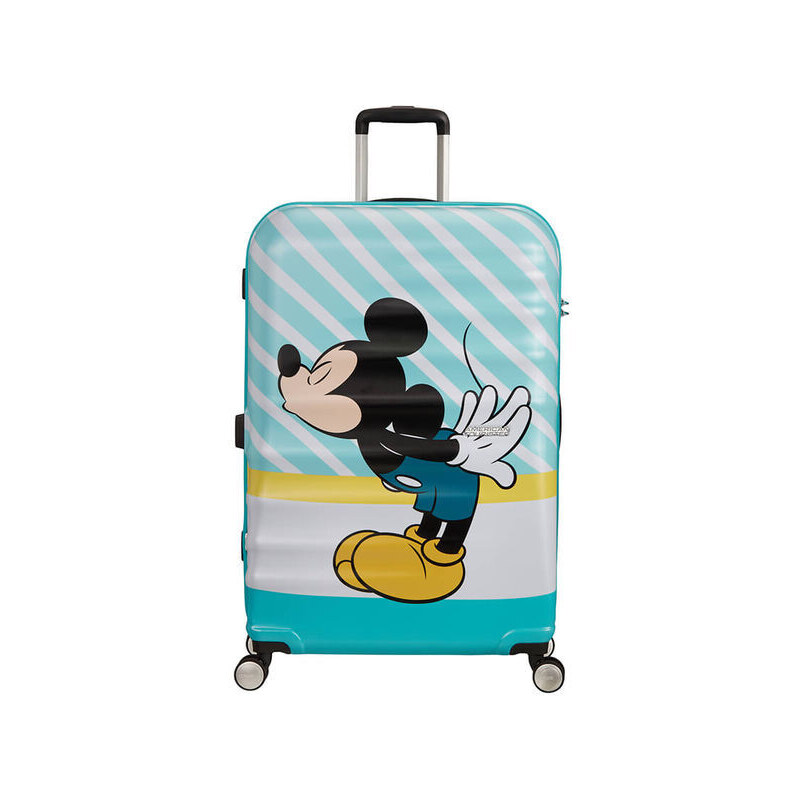 American Tourister WAVEBREAKER DISNEY Spinner 77cm Mickey Blue Kiss