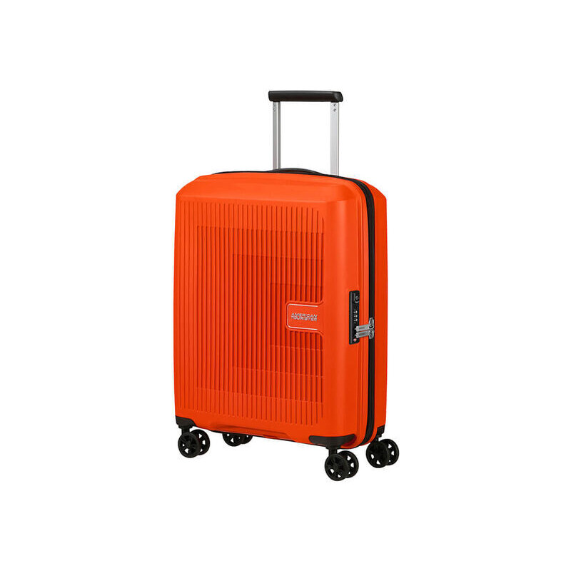 American Tourister Aerostep 55cm Oranžová Spinner rozšiřitelný