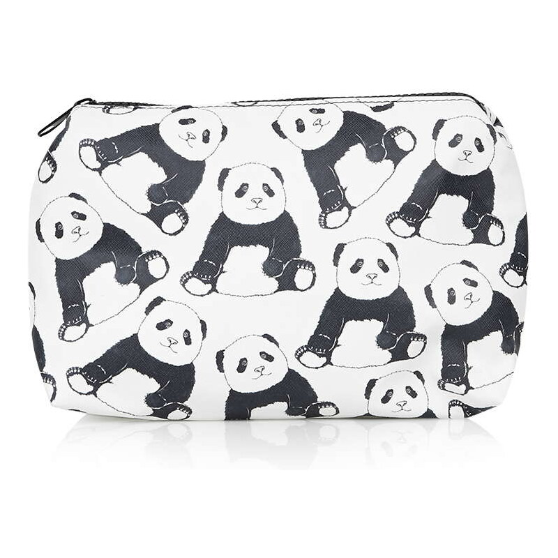 Topshop Panda Print Make-Up Bag