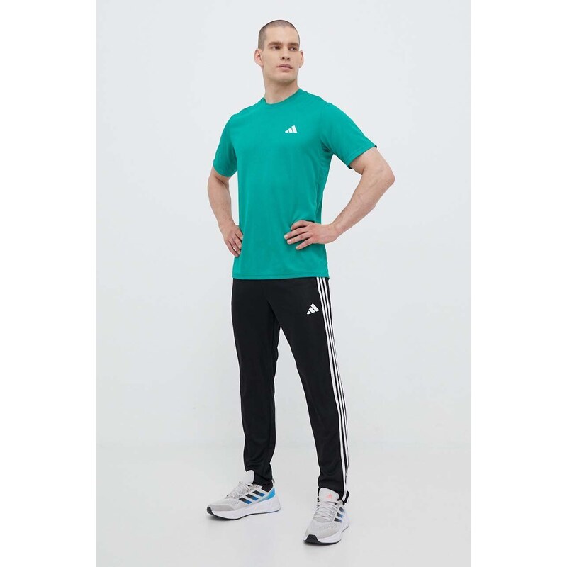 Tréninkové kalhoty adidas Performance Train Essentials černá barva, s aplikací, IB8168