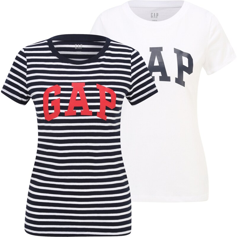 Gap Petite Tričko FRANCHISE námořnická modř / červená / bílá 82341692