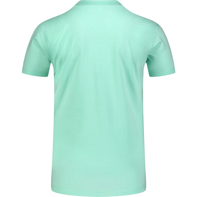 Nordblanc Zelené dámské tričko z organické bavlny LETTERS