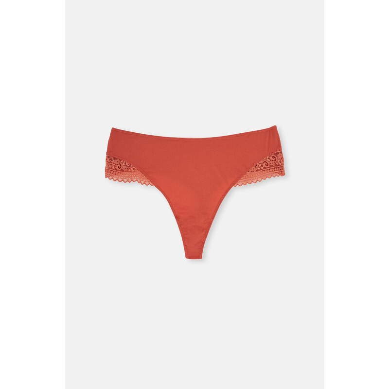 Dagi Coral High Waist Thong