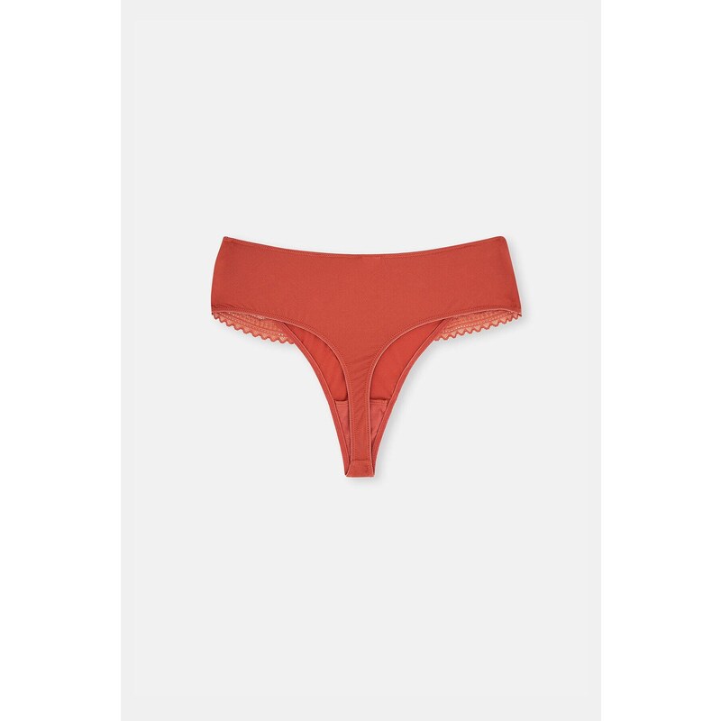 Dagi Coral High Waist Thong