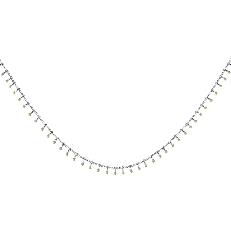 Rosefield dámský náhrdelník stříbrné barvy Drop Chain JNDCS-J681 82375047