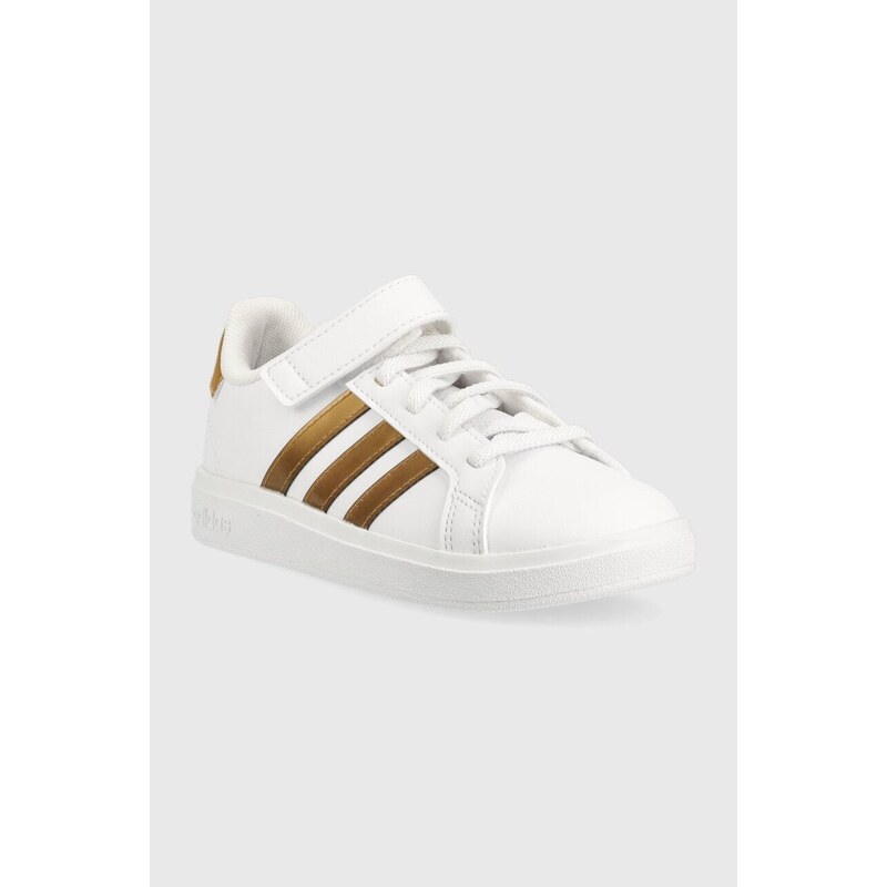 Dětské sneakers boty adidas GRAND COURT 2. bílá barva