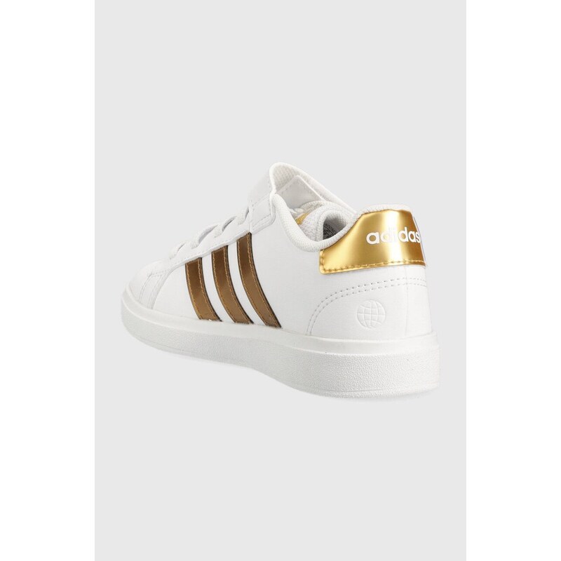 Dětské sneakers boty adidas GRAND COURT 2. bílá barva