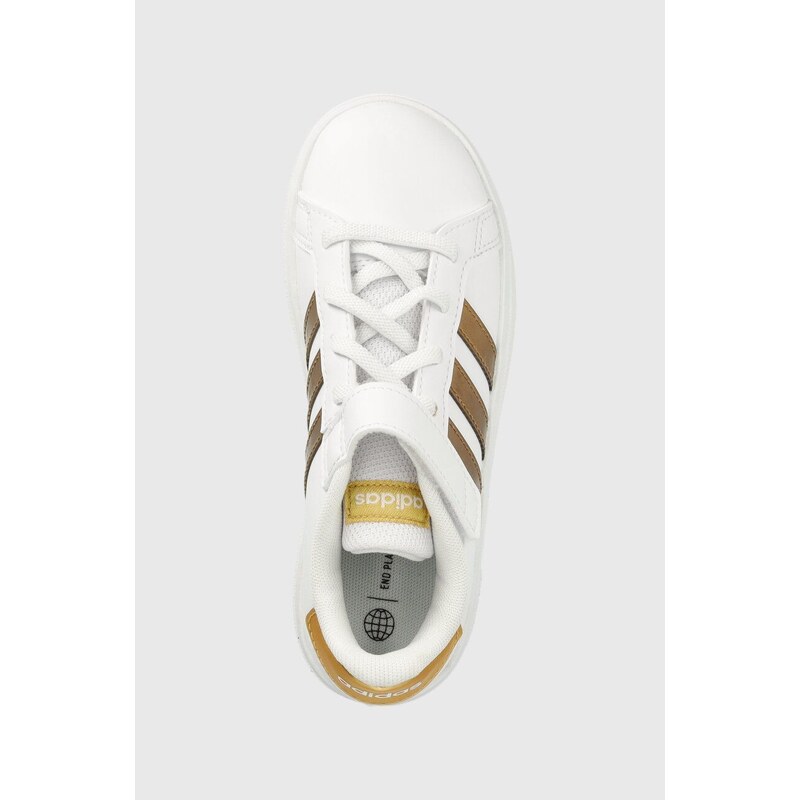 Dětské sneakers boty adidas GRAND COURT 2. bílá barva