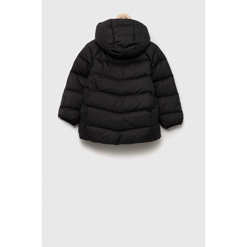 Dětská péřová bunda adidas Originals DOWN JACKET černá barva