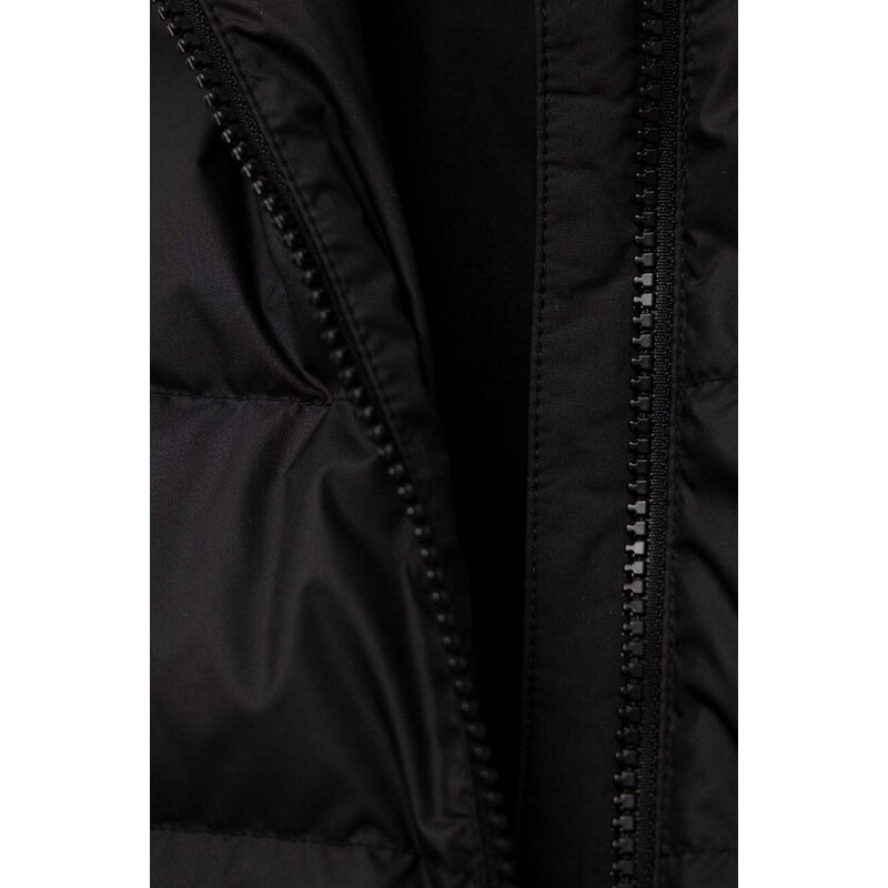 Dětská péřová bunda adidas Originals DOWN JACKET černá barva