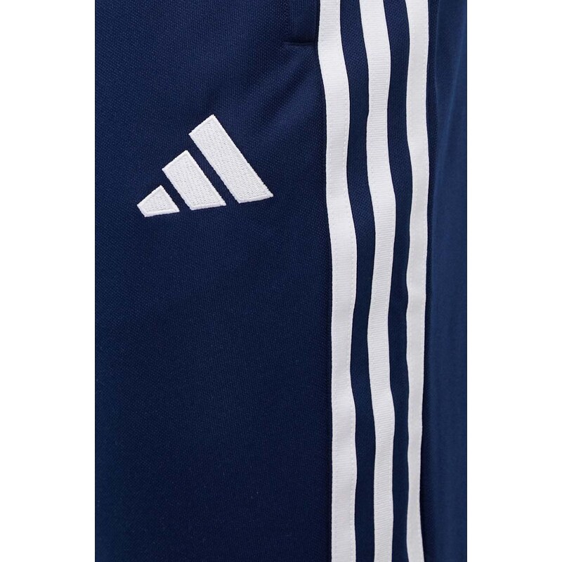 Tréninkové kalhoty adidas Performance Tiro 23 tmavomodrá barva, s aplikací, HS3529