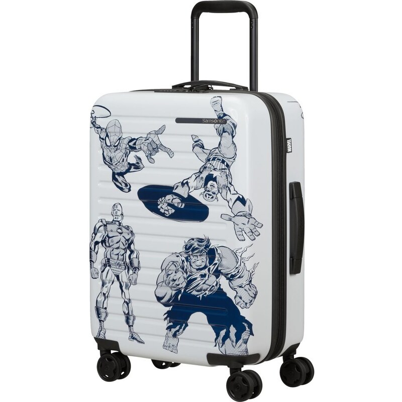 Samsonite Kabinový cestovní kufr StackD Marvel EXP 35/42 l modrá