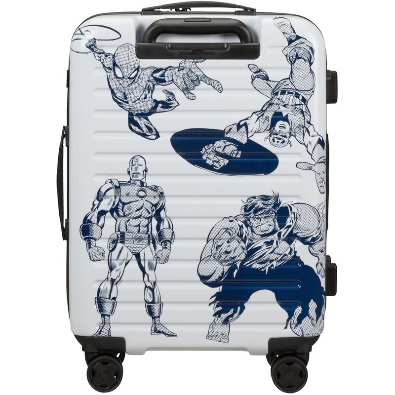 Samsonite Kabinový cestovní kufr StackD Marvel EXP 35/42 l modrá