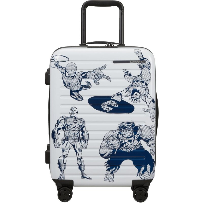 Samsonite Kabinový cestovní kufr StackD Marvel EXP 35/42 l modrá