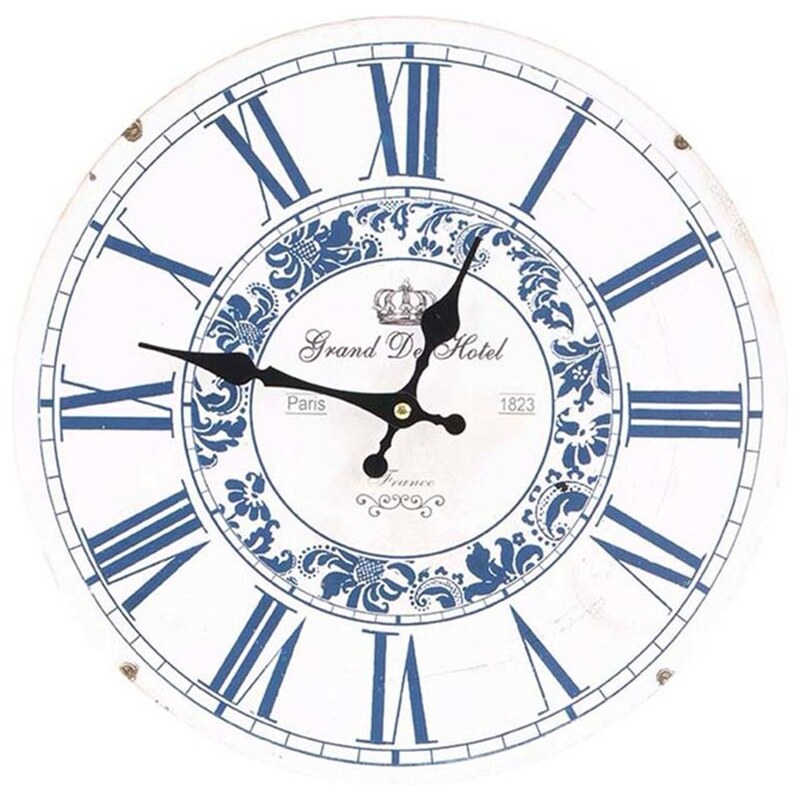 Nástěnné vintage hodiny Dakls Grand De Hotel