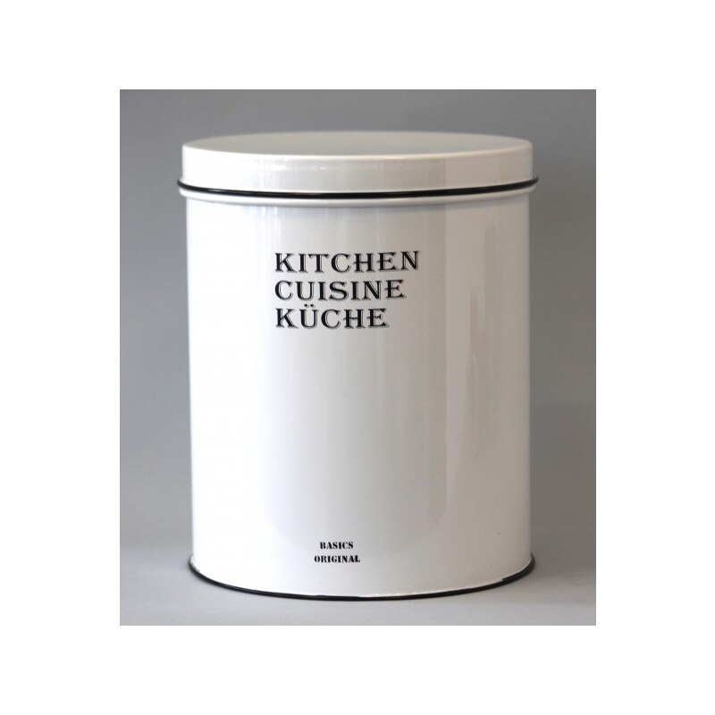 Bílá kuchyňská nádoba - nízka JOWBUCC3