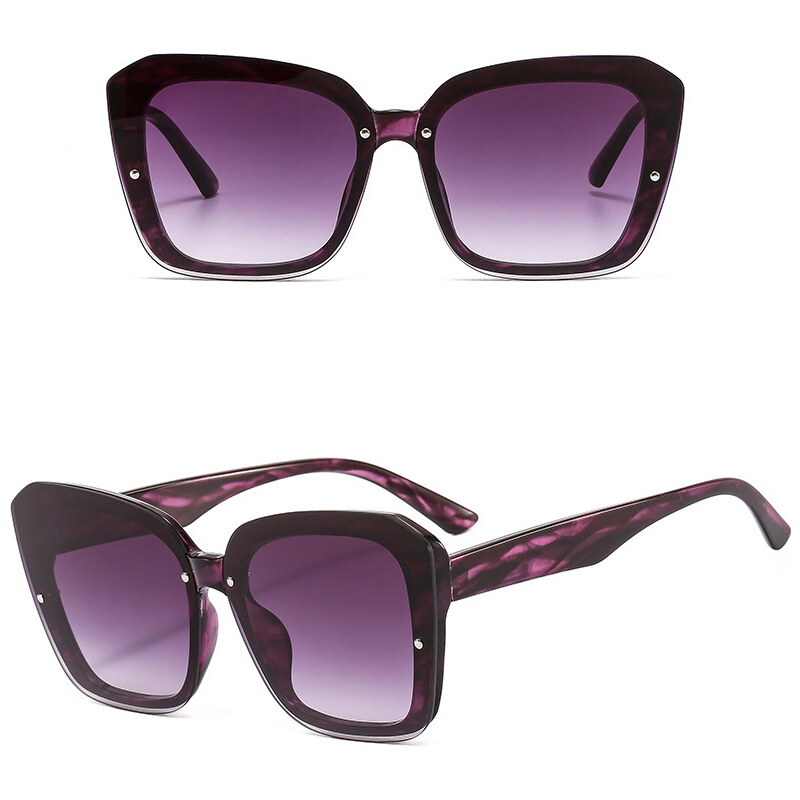 VFstyle Dámské sluneční brýle Charlotte fialové