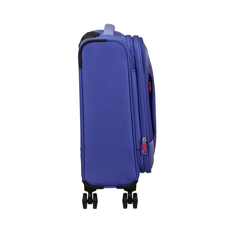 American Tourister Pulsonic 55cm Fialový Soft Lilac Spinner Rozšiřitelný