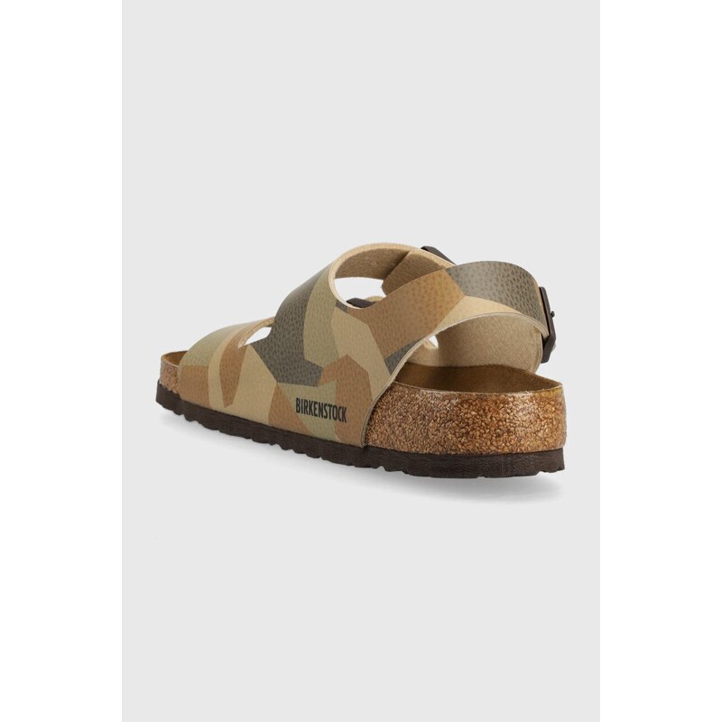 Sandály Birkenstock Milano Sfb pánské, béžová barva, 1024970