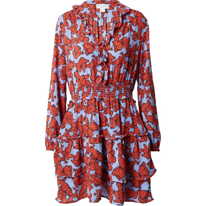 Lindex Šaty Junie světlemodrá / tmavě modrá / grenadina 109495508
