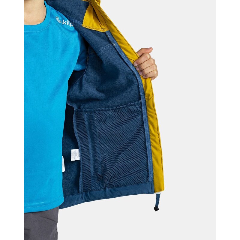 Chlapecká softshellová bunda Kilpi RAVIO-J tmavě modrá