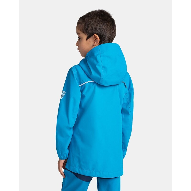 Dětská nepromokavá bunda Kilpi DAMIRI-J modrá