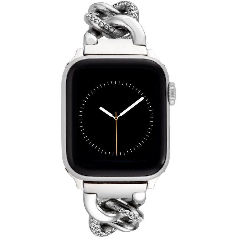 Anne Klein řemínek pro Apple Watch 42mm/44mm/45mm/ultra 49mm stříbrný 82408821
