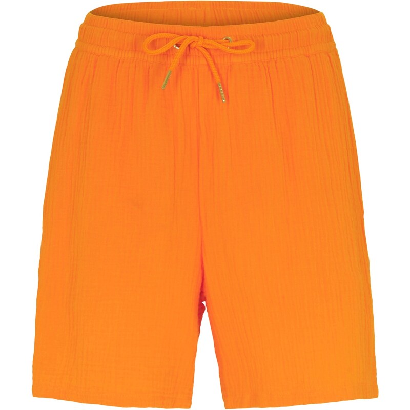 bonprix Mušelínové šortky Oranžová