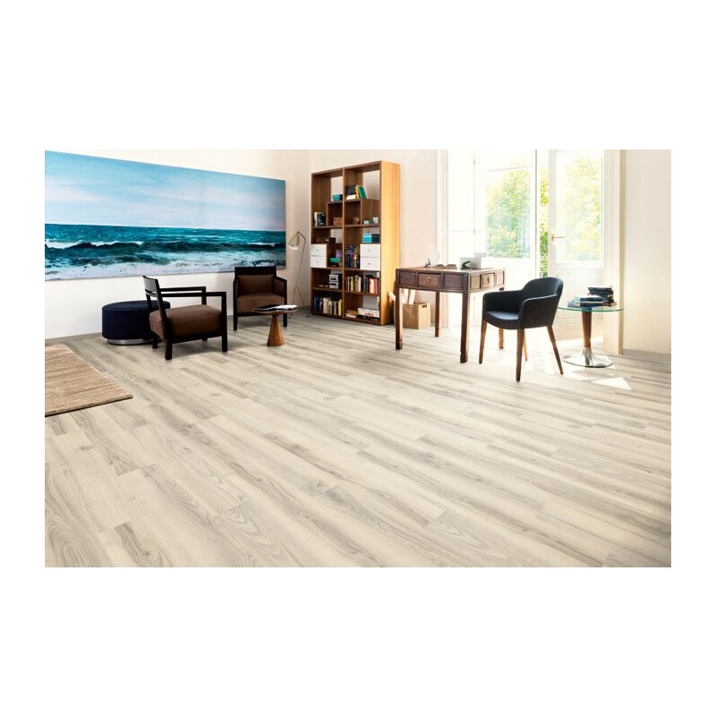 Egger Laminátová podlaha Floorclic 31 Universal F 85008 Dub Alberta polární - Kliková podlaha se zámky