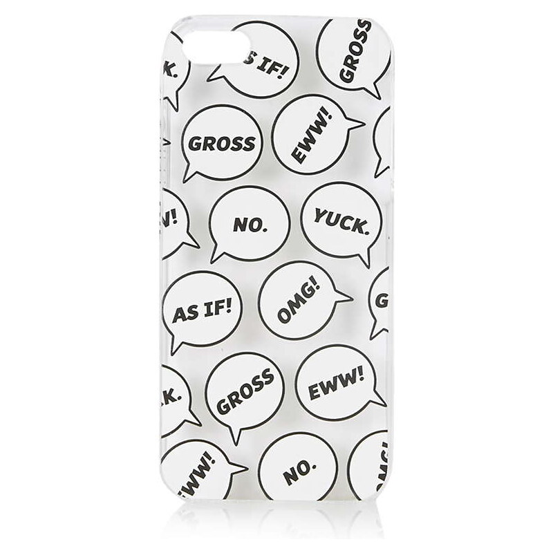 Topshop **Speech Bubble iPhone 5 Case by Skinnydip